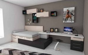 faire une chambre dans un studio