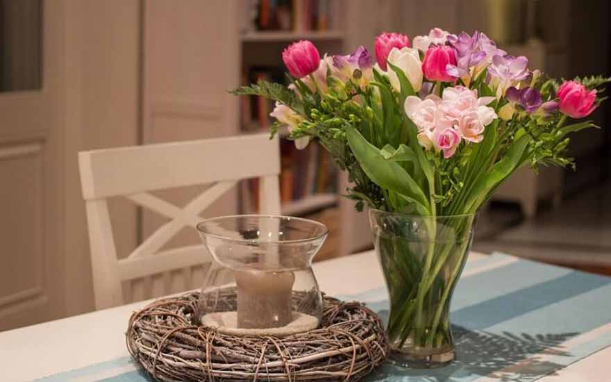 deocrer sa maison avec des fleurs