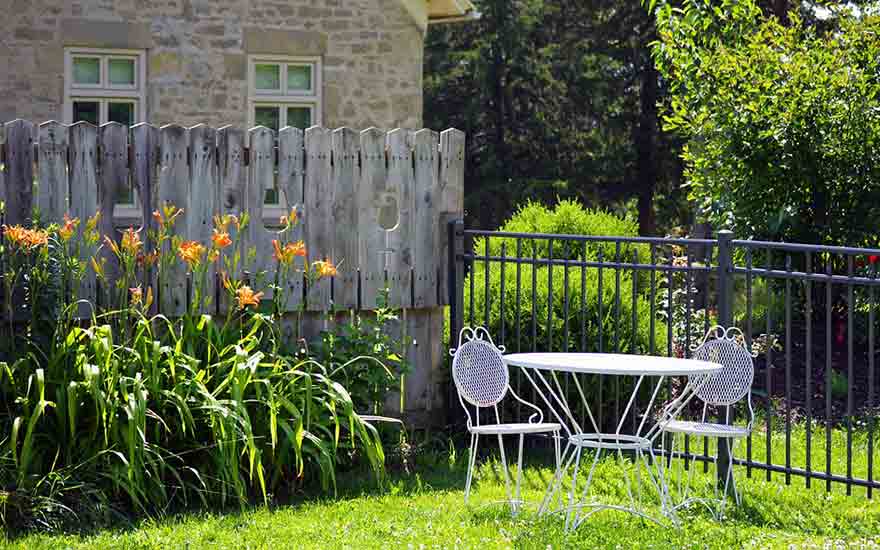 cloture de jardin