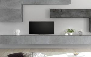 salon avec télévision