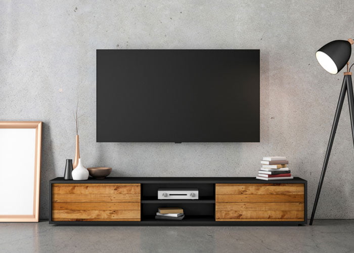 meuble tv avec rangement
