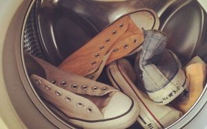 laver des chaussures en machine