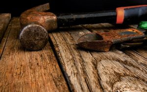 enlever rouille outils