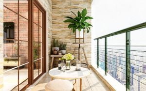 aménager un balcon en longueur