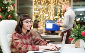 ambiance noel bureau