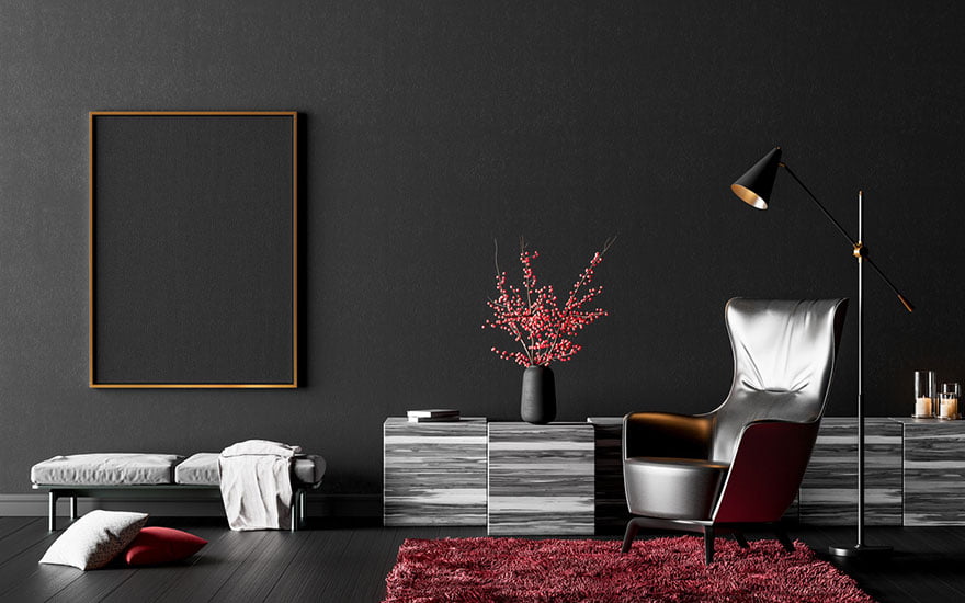 le noir en décoration
