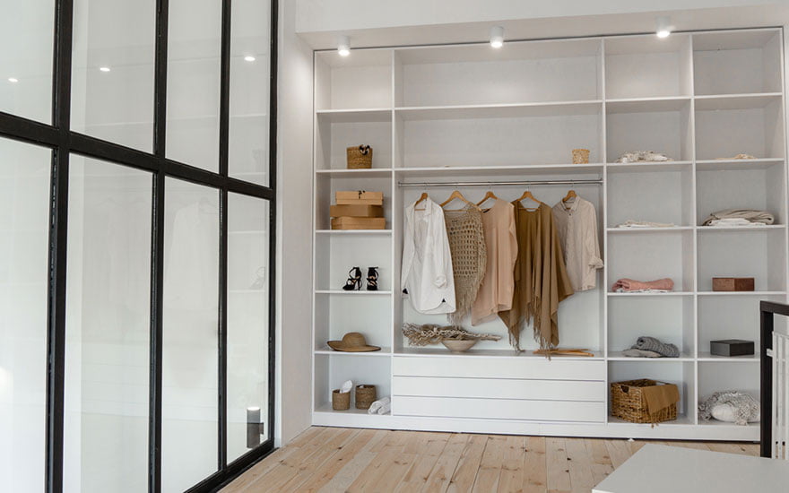 aménager un dressing