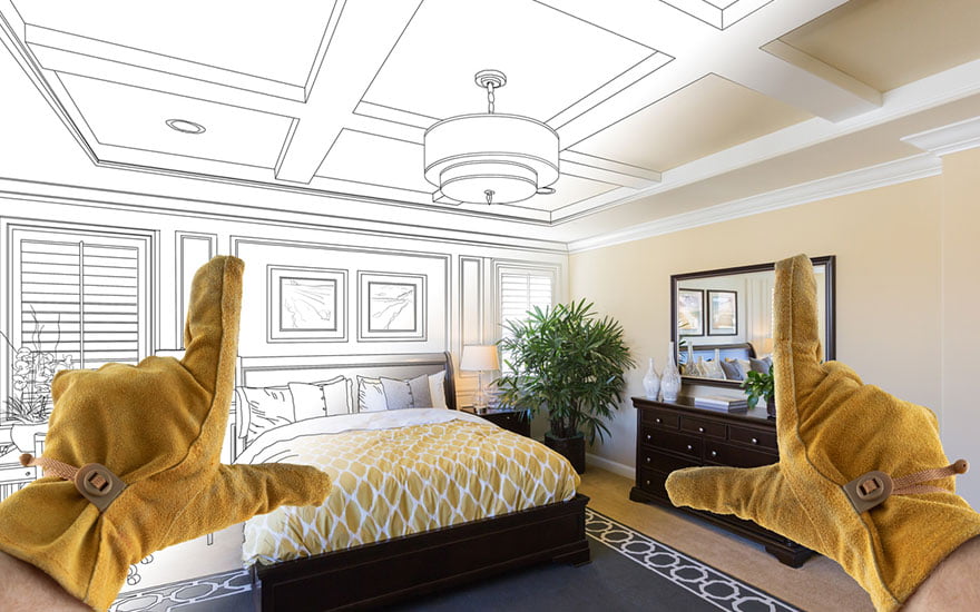 agrandir une chambre sans casser les murs