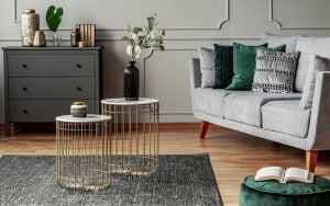 tapis salon couleurs et formes
