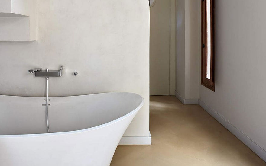 béton ciré salle de bain