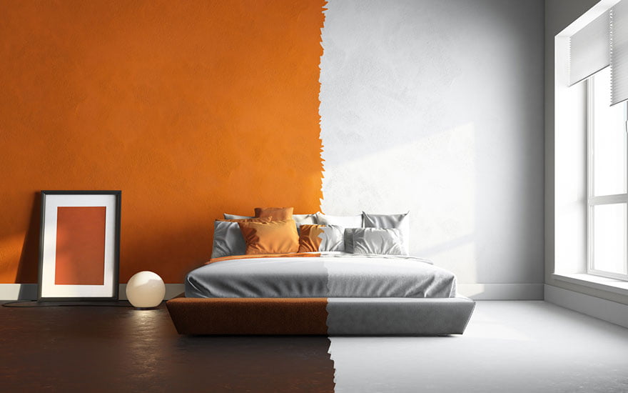 refaire la peinture d'une chambre