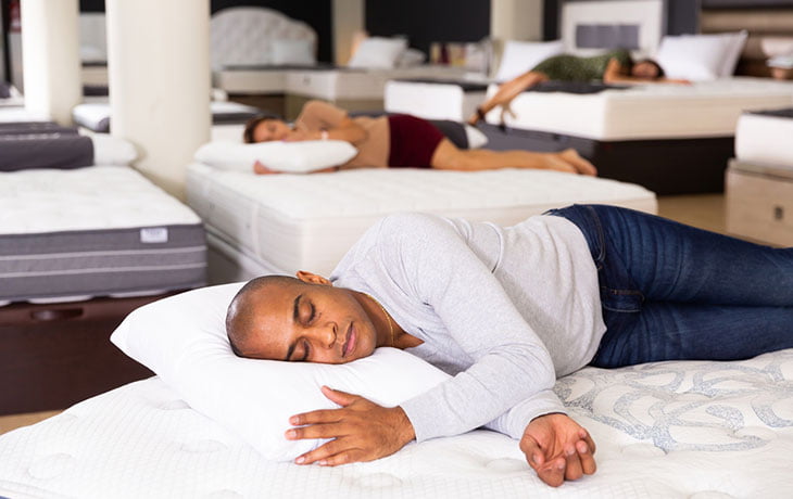 Position Couchage Matelas